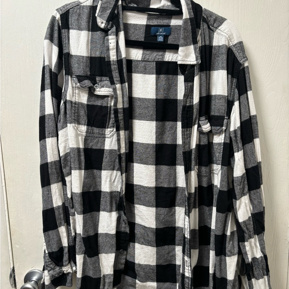 Button up plaid